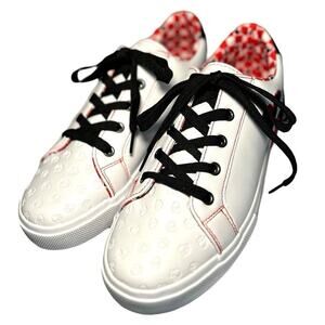 NWT Ground Up Women’s Minnie Mouse Lace Up Sneakers White Size 9